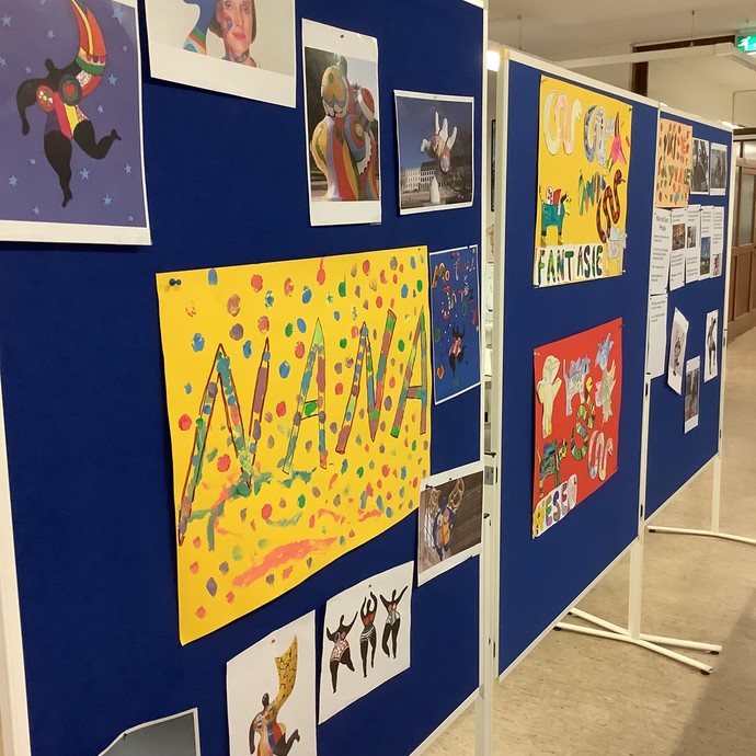 Kunstprojekt der BPS3 (vergrößerte Bildansicht wird geöffnet)