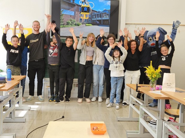 der SC Paderborn zu Besuch bei uns